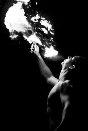 Feuershow, Feuerspucker — photo 6