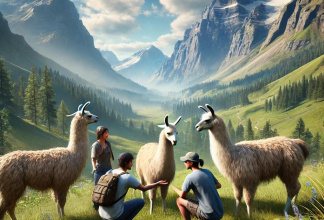Trekking con Lama